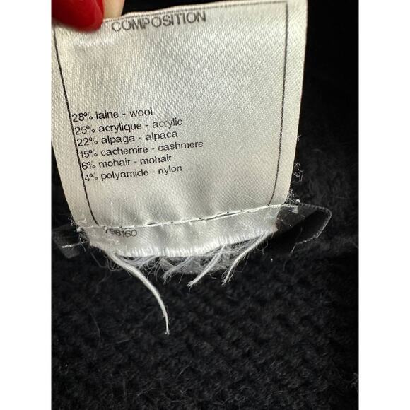Chanel Wool-Blend Knit Vest, Size FR36 (XS-S) - Picture 6 of 6